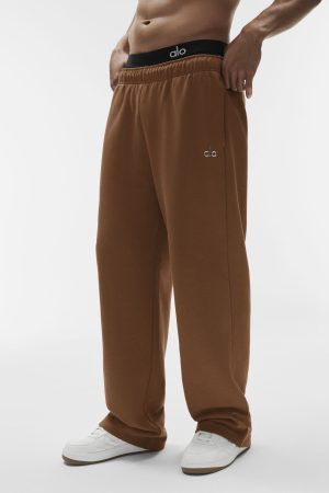 Accolade Straight Leg Sweatpant - Sun Kissed Brown