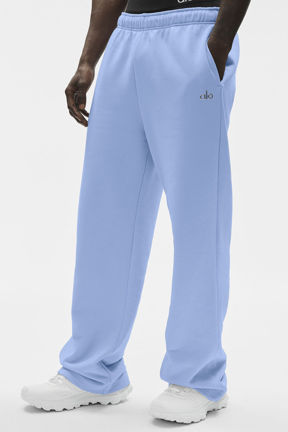 Accolade Straight Leg Sweatpant - Light Provence Blue