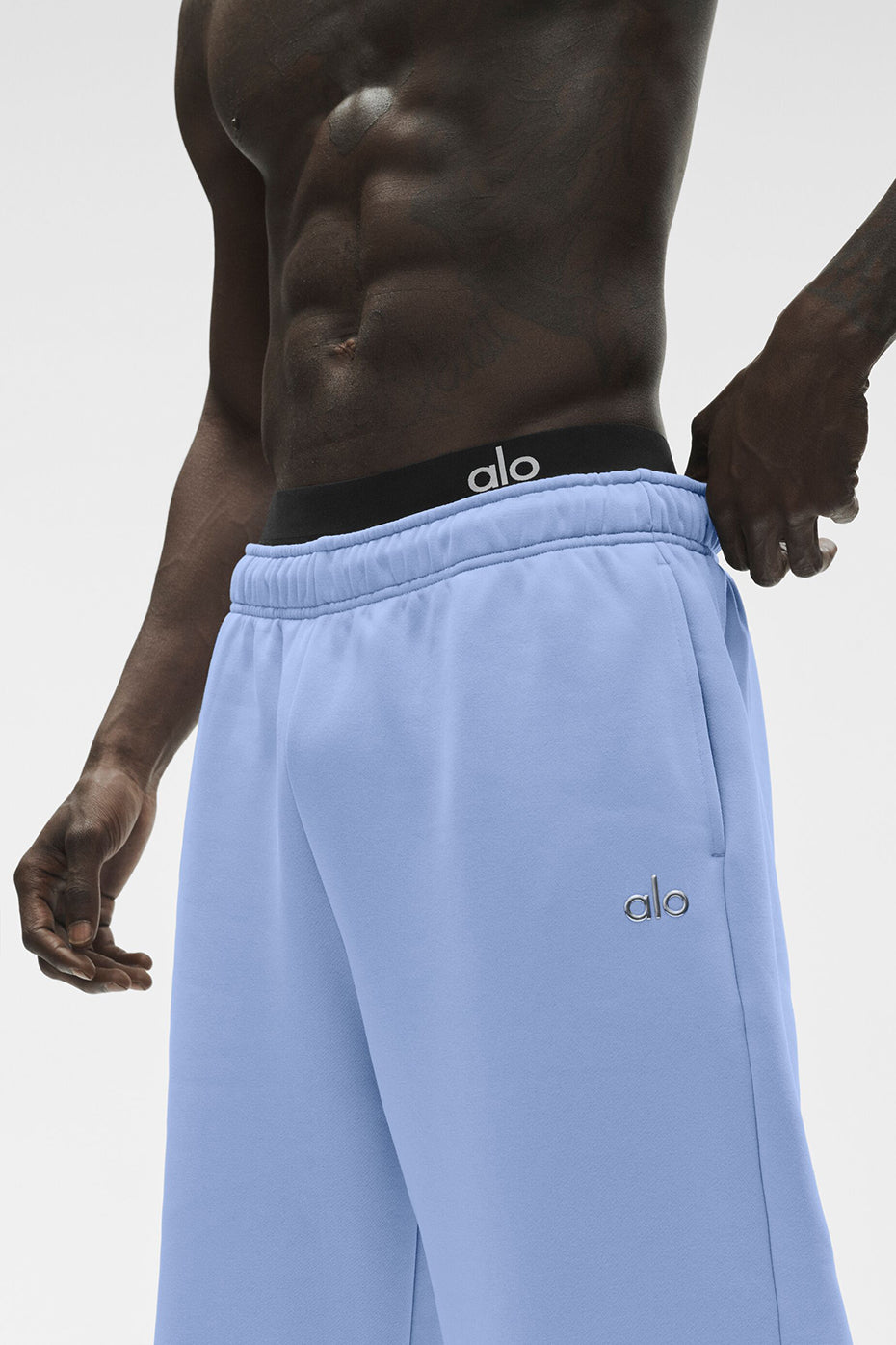 Accolade Straight Leg Sweatpant - Light Provence Blue - Image 3