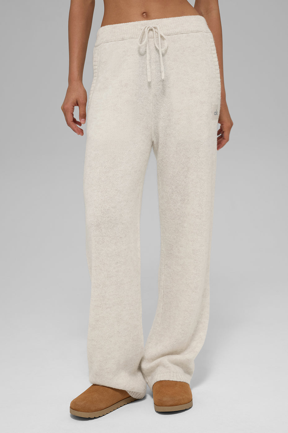 Wool Cashmere New Class Sweatpant - Bone Heather