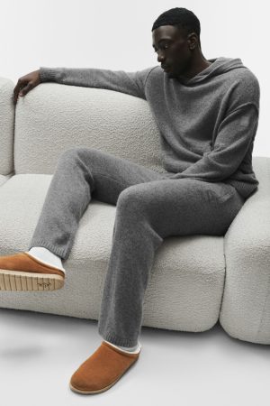 Wool Cashmere New Class Sweatpant - Platinum Grey