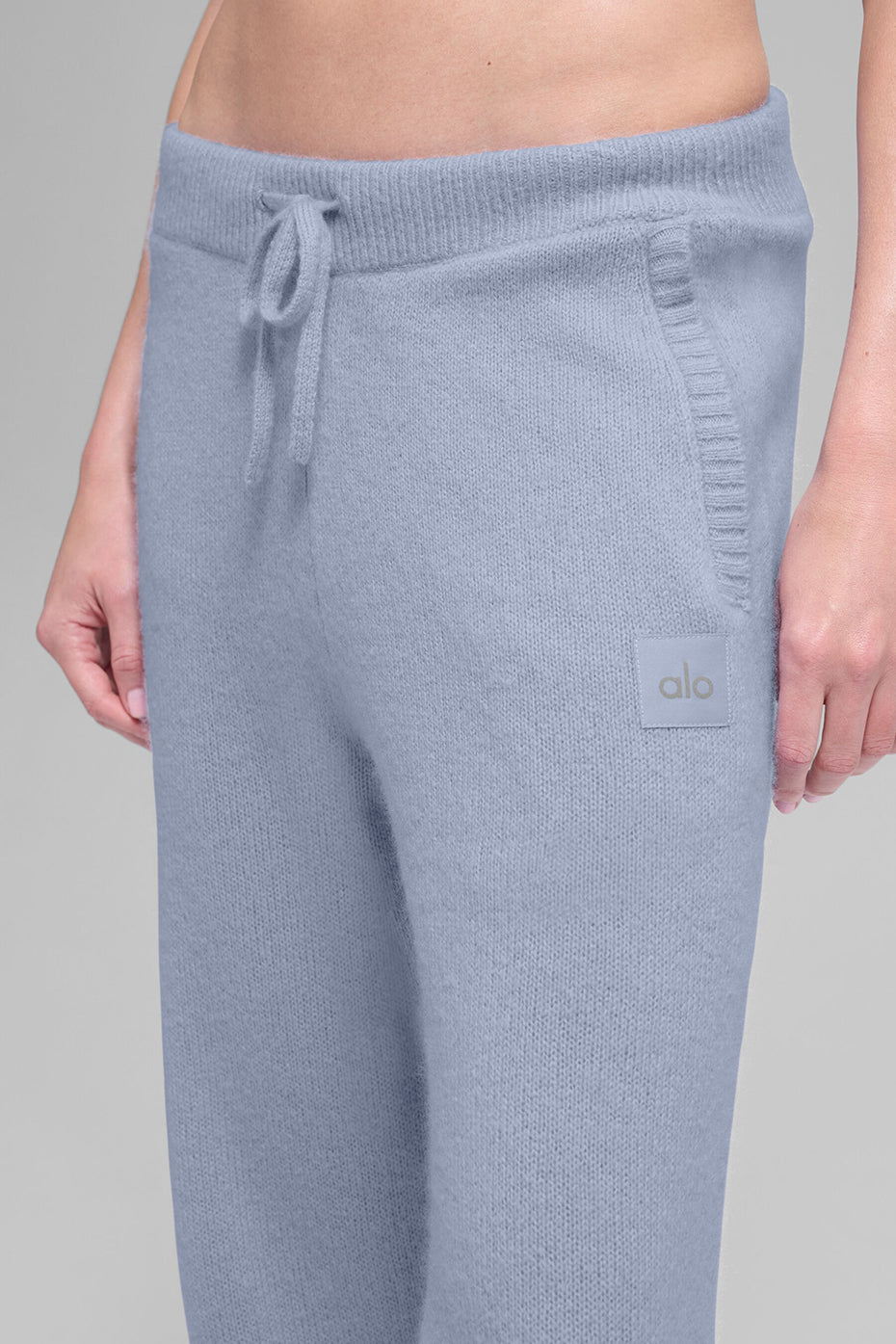 Wool Cashmere New Class Sweatpant - Winter Frost - Image 3