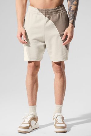 7 Make Waves Short - Ivory/Bone/Gravel