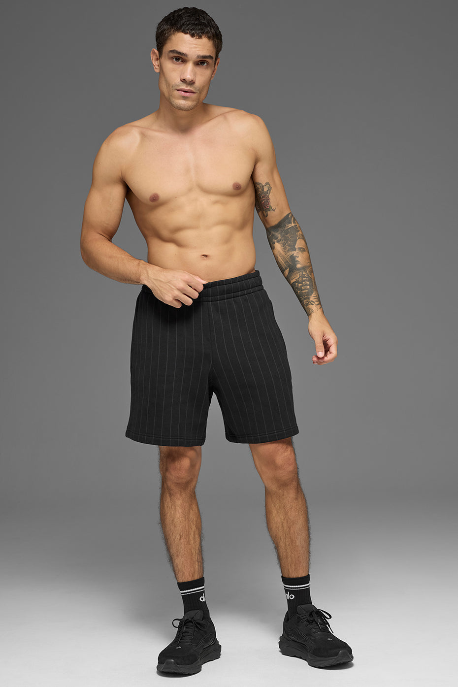 7 Pinstripe Short - Black Pinstripe - Image 6