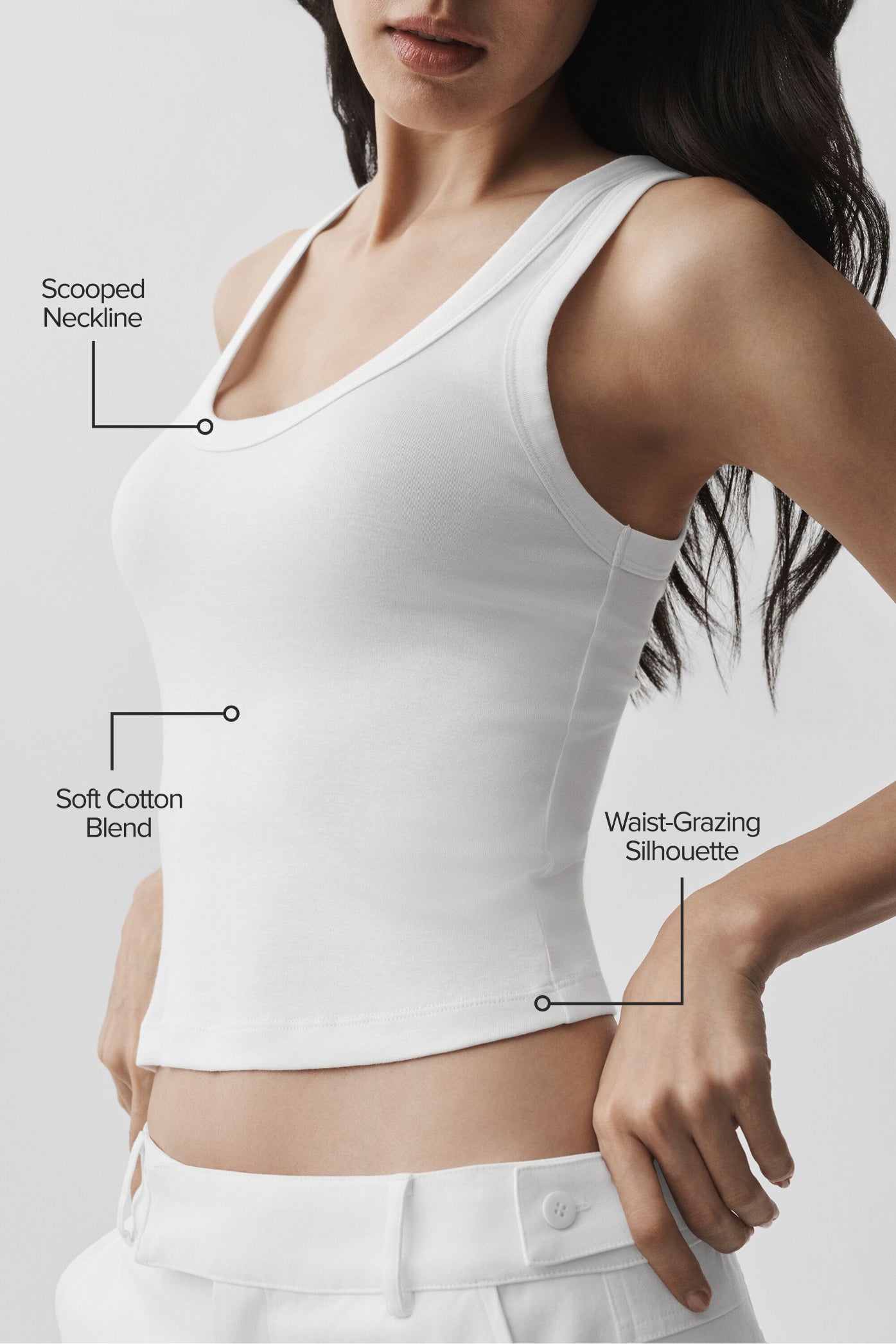 Timeless Tank - White - Image 2