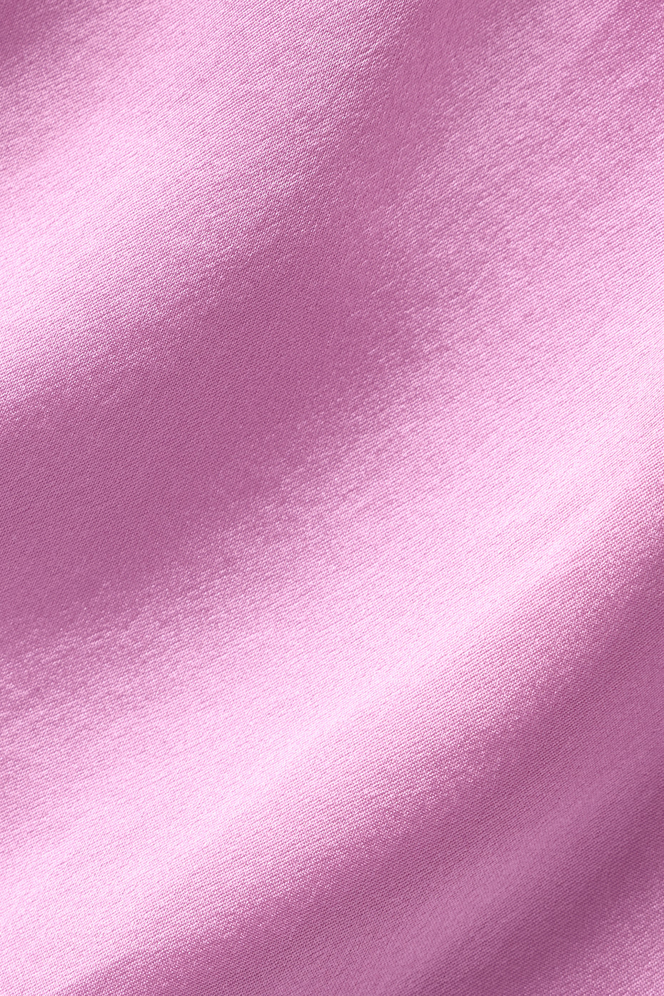 Silk Luminous Cropped Button Down Long Sleeve - Candy Heart Pink - Image 6