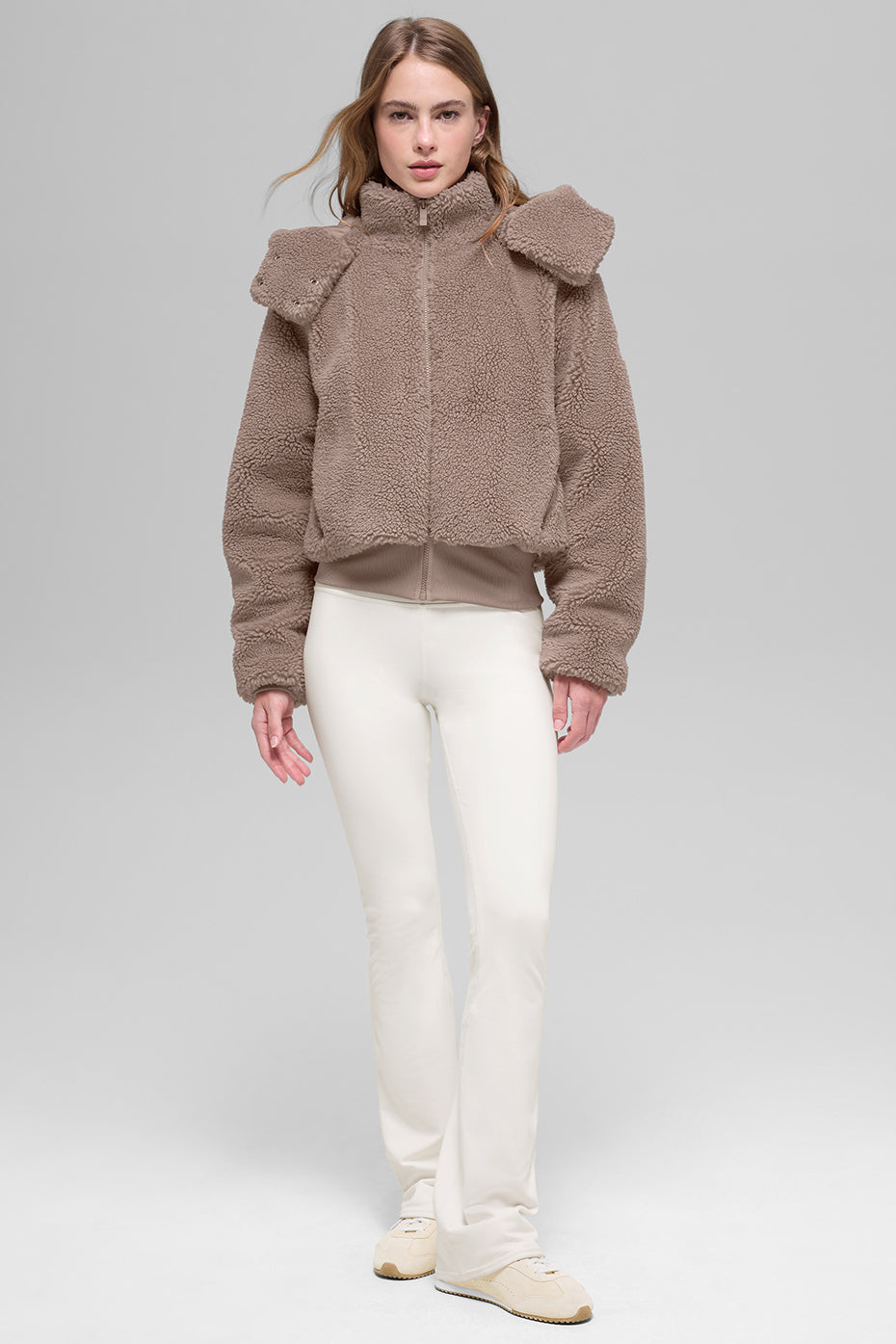 Foxy Sherpa Jacket - Chai Latte - Image 6