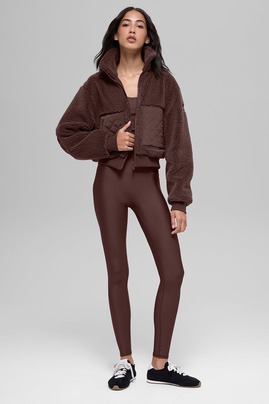 Sherpa Edge Bomber - Brownstone - Image 5