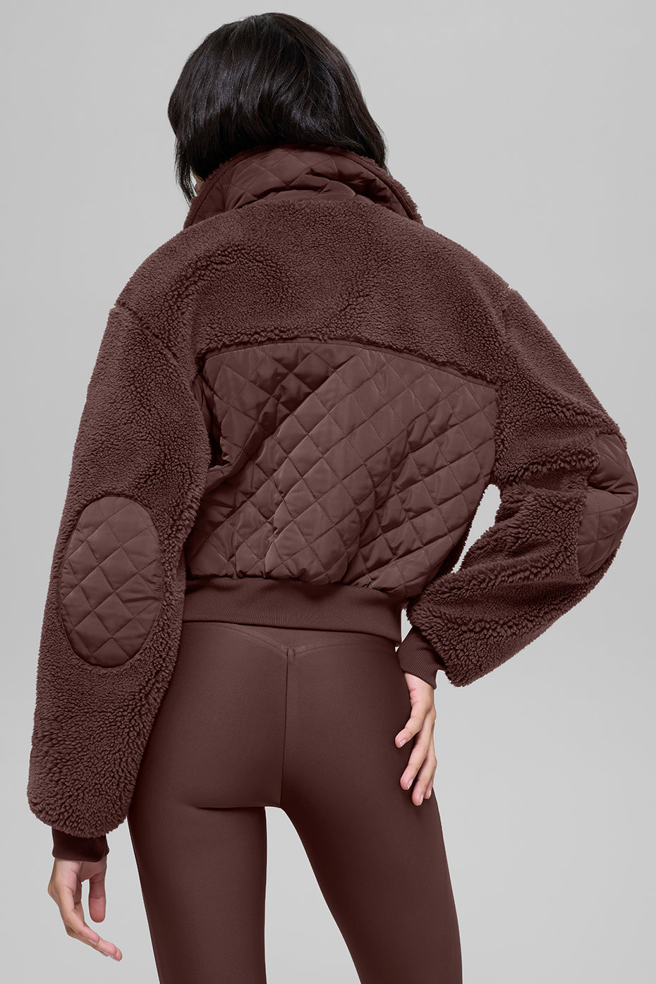 Sherpa Edge Bomber - Brownstone - Image 3