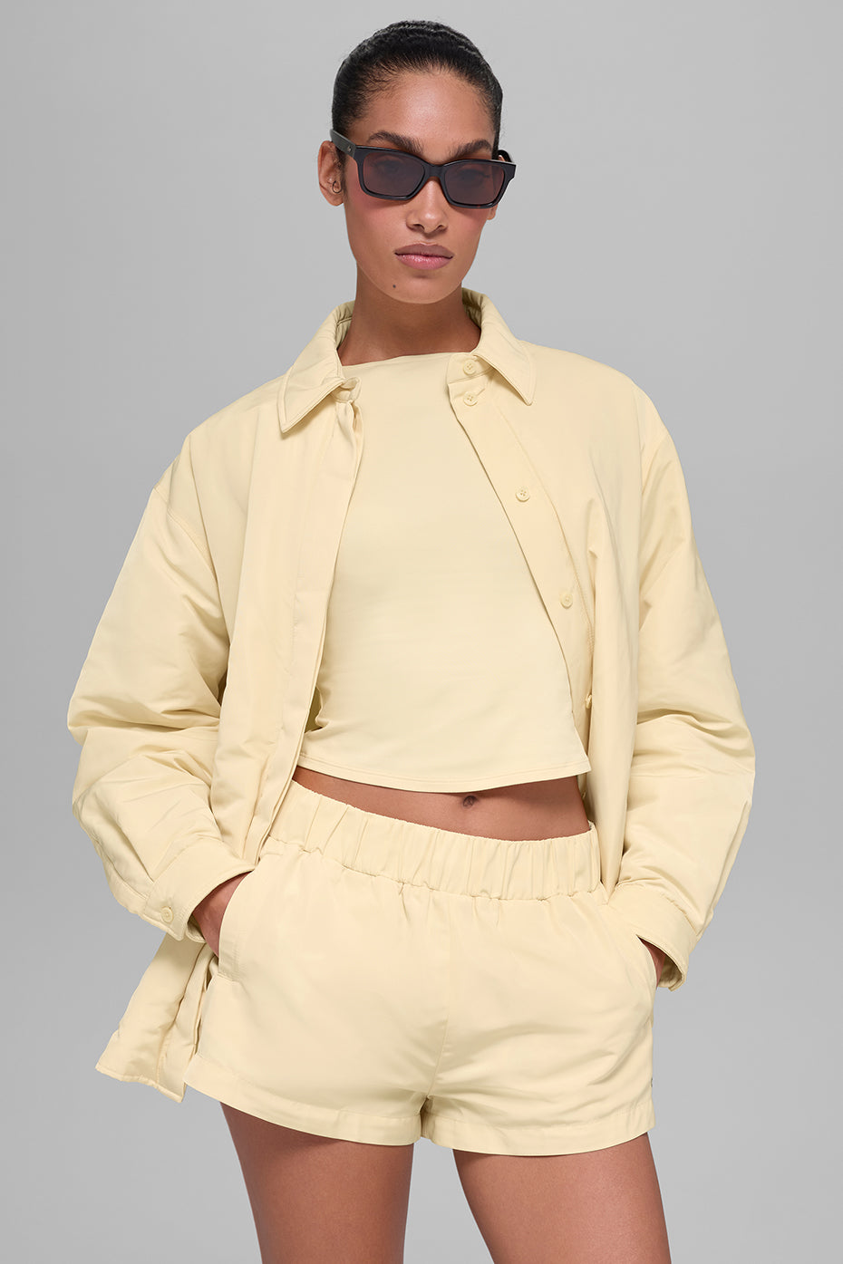 Socialite Shacket - Candlelight Yellow - Image 3