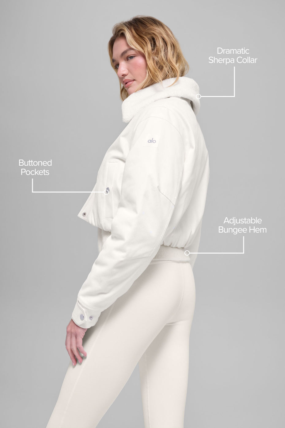 Navigator Jacket - Ivory - Image 2