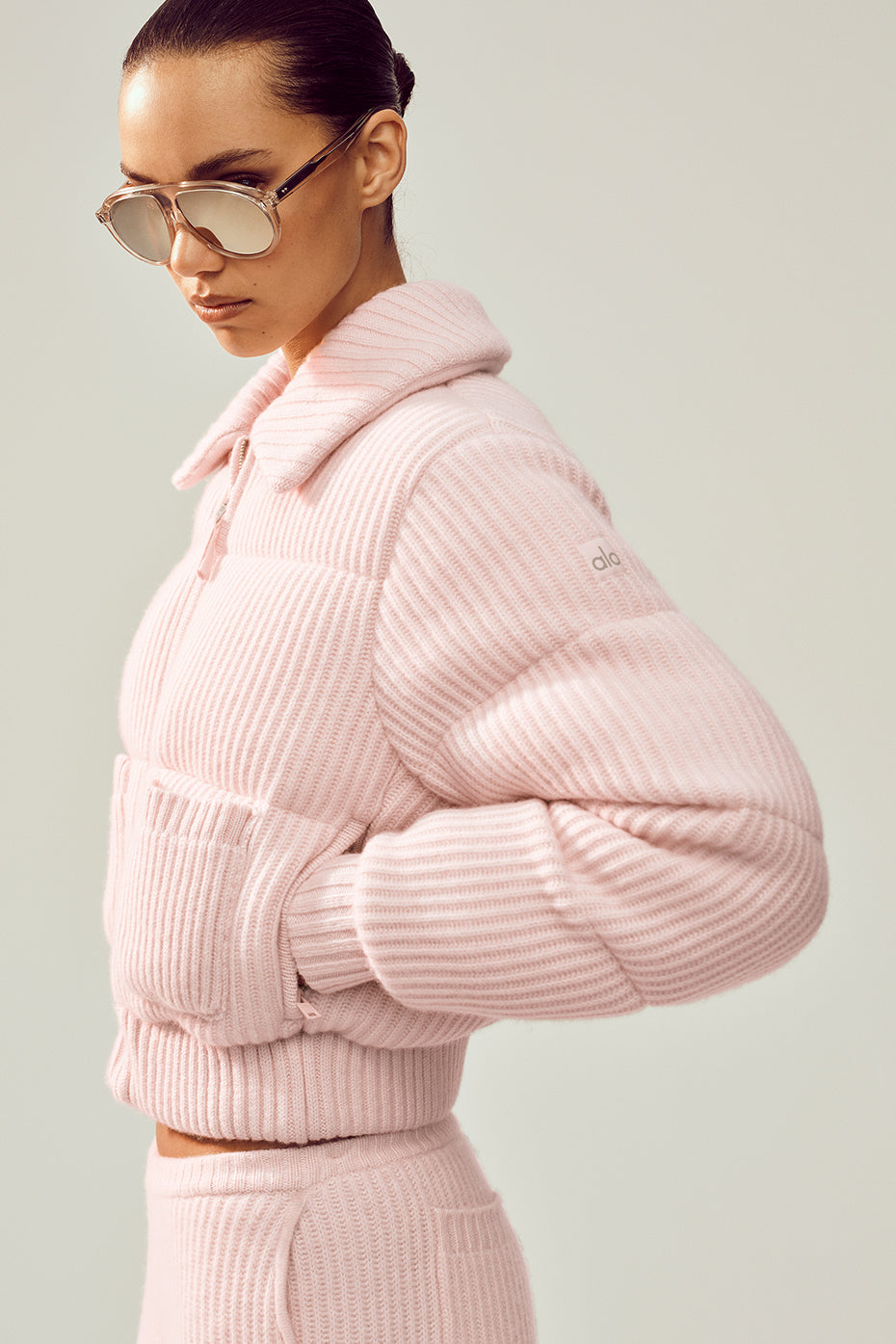 Cashmere Northstar Sweater Puffer - Frosted Pink - Image 4