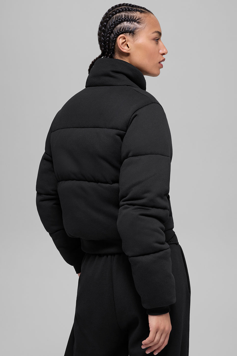 Sweatshirt Puffer - Black - Image 3
