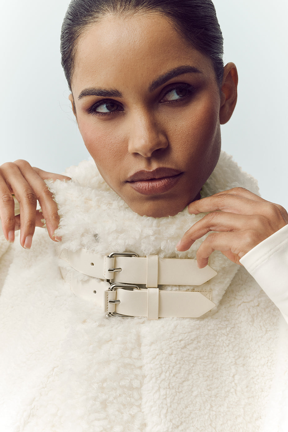 Sherpa Fireside Bomber - Ivory - Image 2