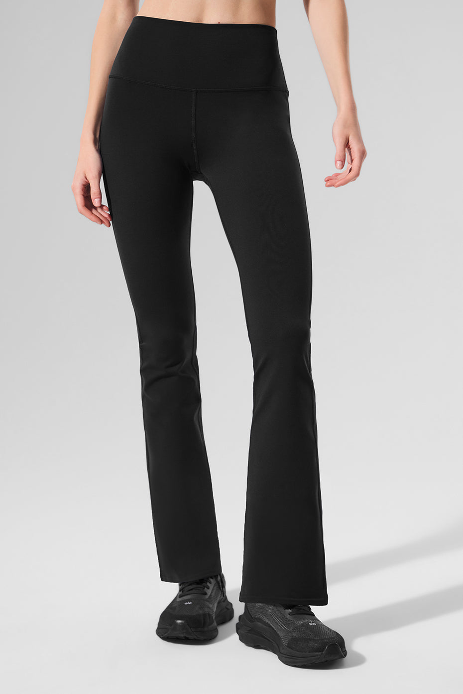 Airbrush High-Waist 7/8 Bootcut Legging - Black - Image 3