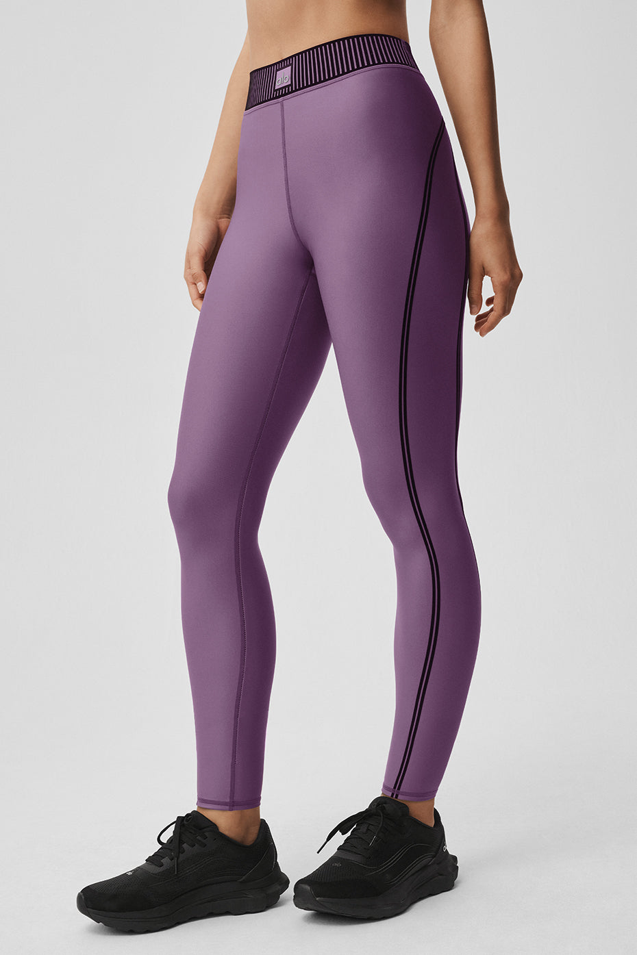 Airlift High-Waist 7/8 Line Up Legging - Plum Kiss - Image 3
