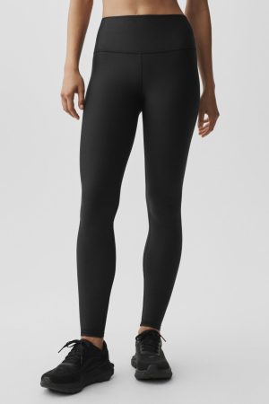 Airlift Winter Warm High-Waist Legging - Black