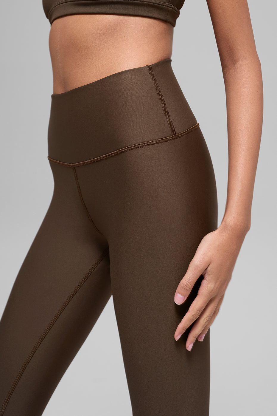 Airlift Winter Warm High-Waist Legging - Espresso - Image 3