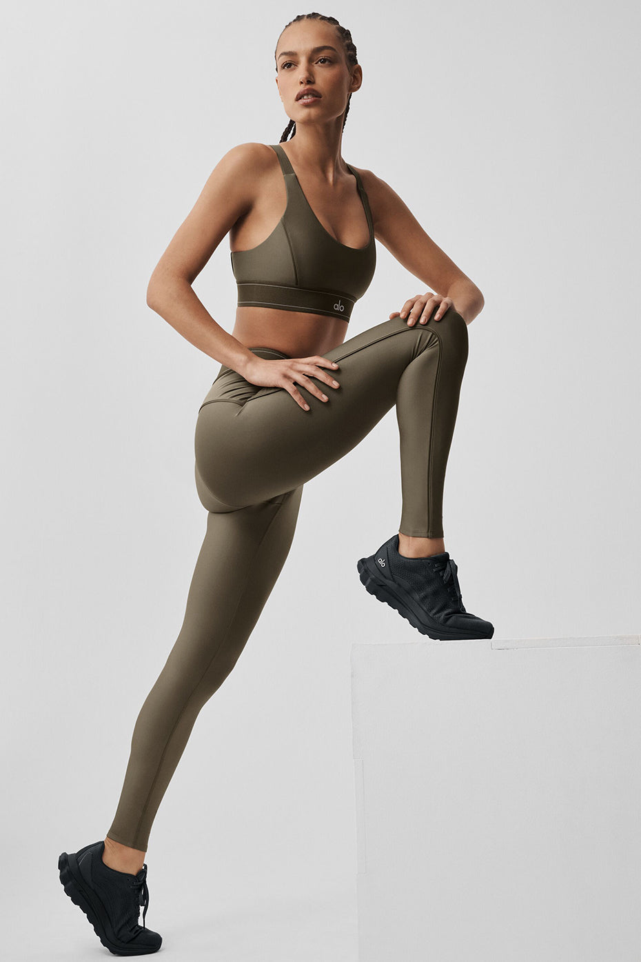 Airlift High-Waist Suit Up Legging - Olive Tree/Olive Tree - Image 5
