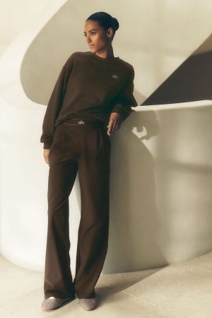 Suit Up Trouser (Regular) - Espresso