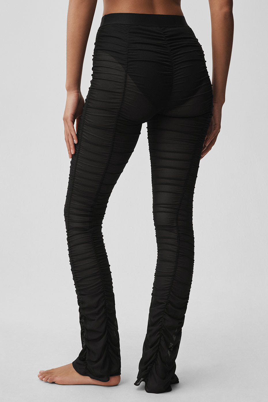 Airlift Mesh High-Waist Cherish Legging - Black - Image 4