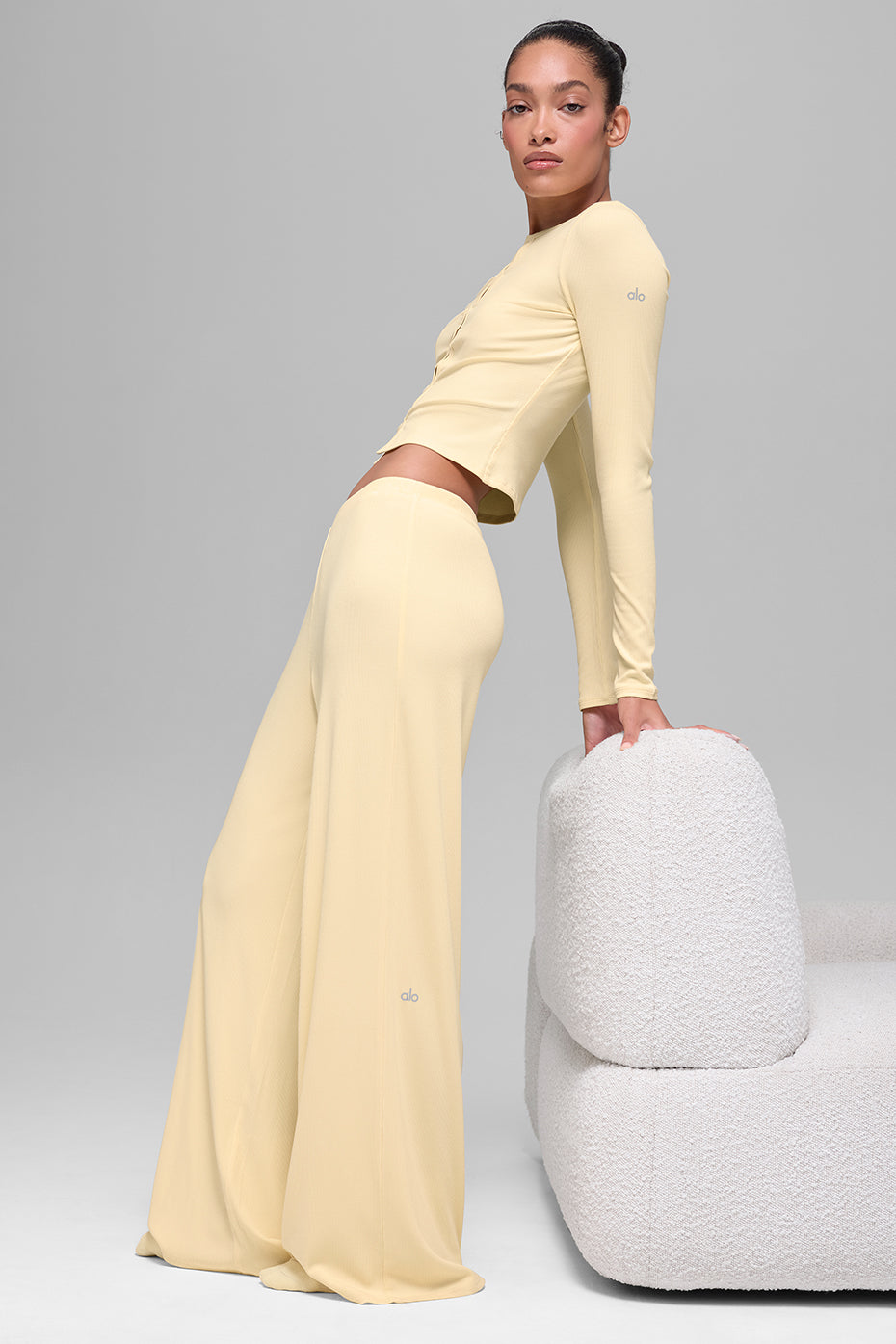 Mid-Rise Dreamlight Straight Pant - Candlelight Yellow - Image 5