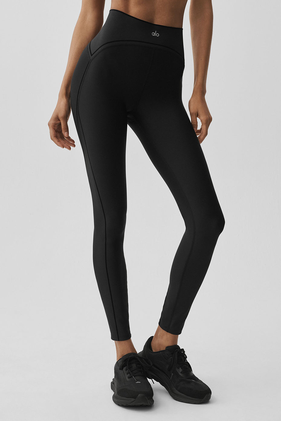 Airlift High-Waist Top-Notch Legging - Black