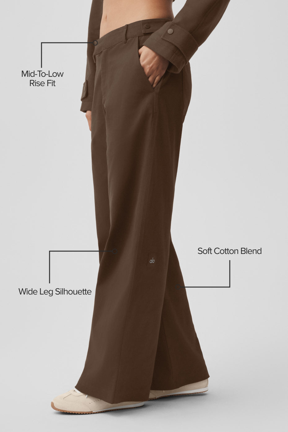 High Road Straight Leg Pant - Espresso - Image 2