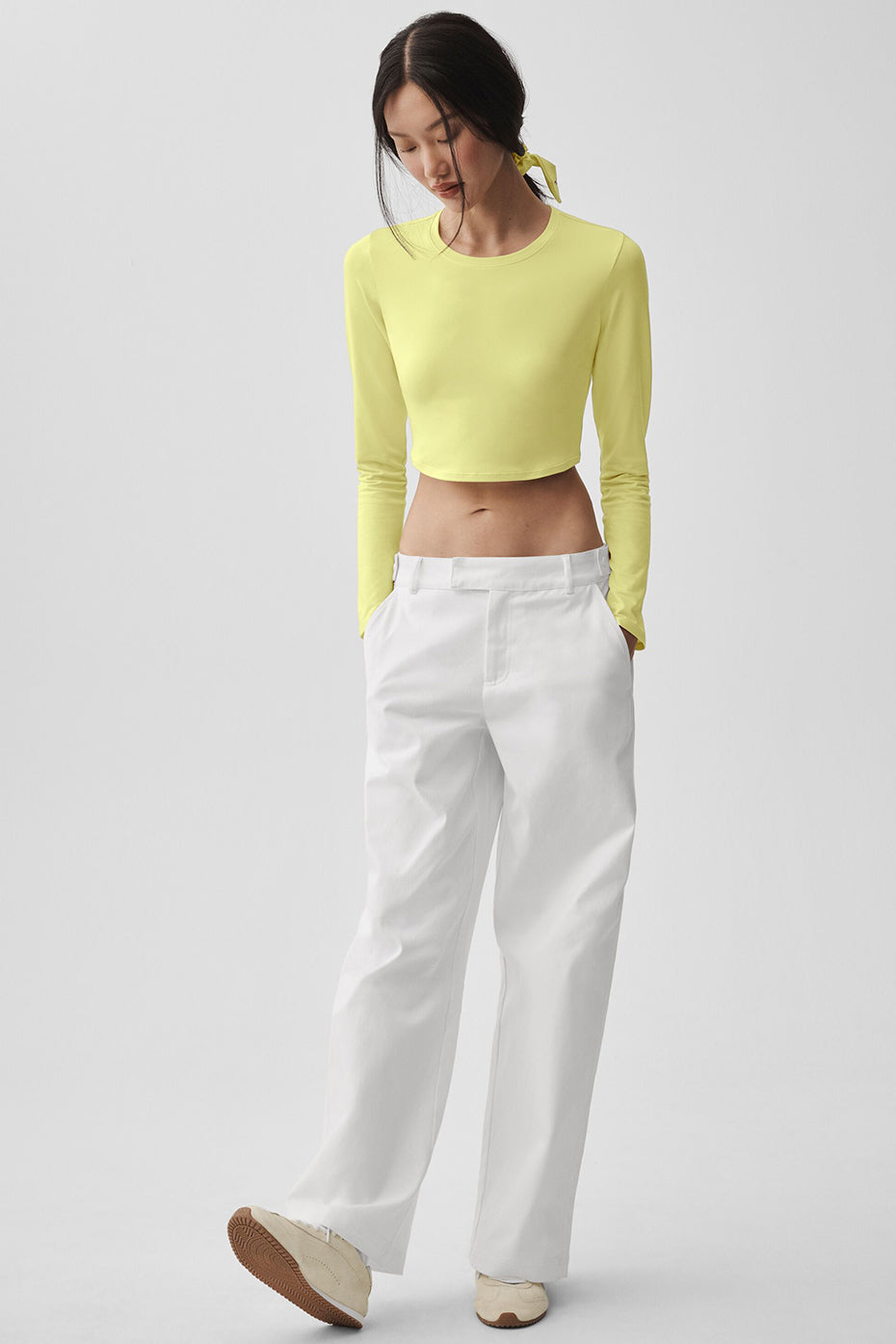 High Road Straight Leg Pant - White - Image 5