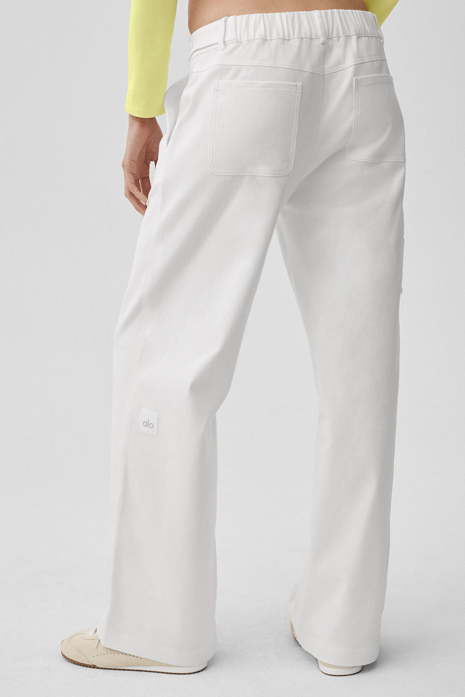 High Road Straight Leg Pant - White - Image 4