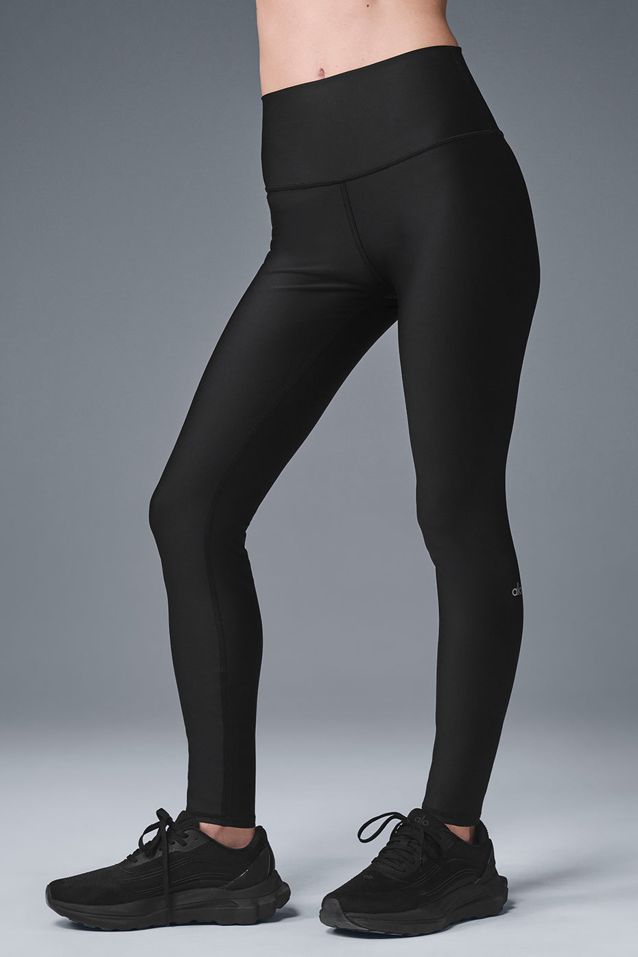 High-Waist Airlift Legging - Black - Image 5