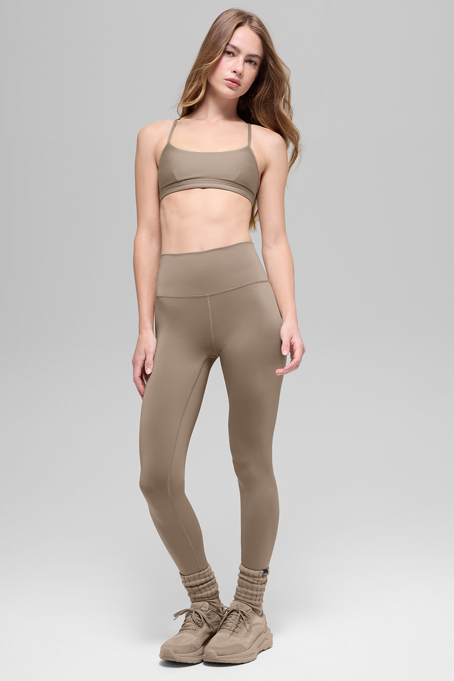 High-Waist Airlift Legging - Gravel - Image 6