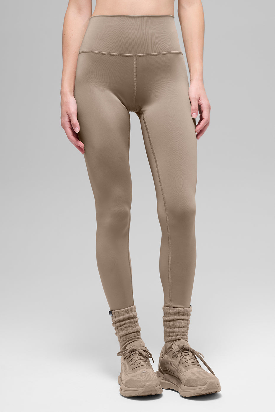High-Waist Airlift Legging - Gravel - Image 2