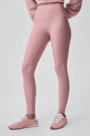 High-Waist Airlift Legging - Vintage Pink