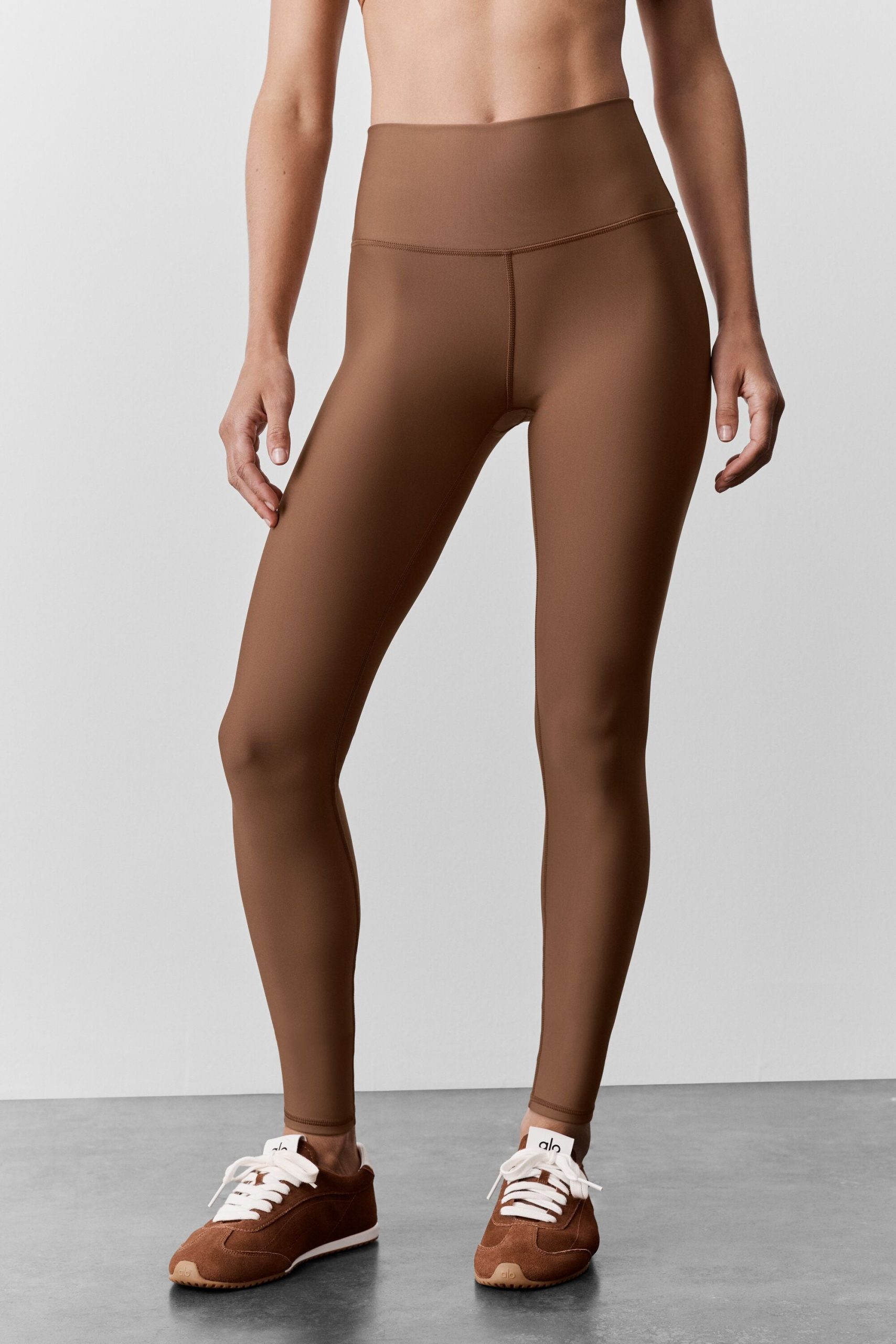 7/8 High-Waist Airlift Legging - Sun Kissed Brown