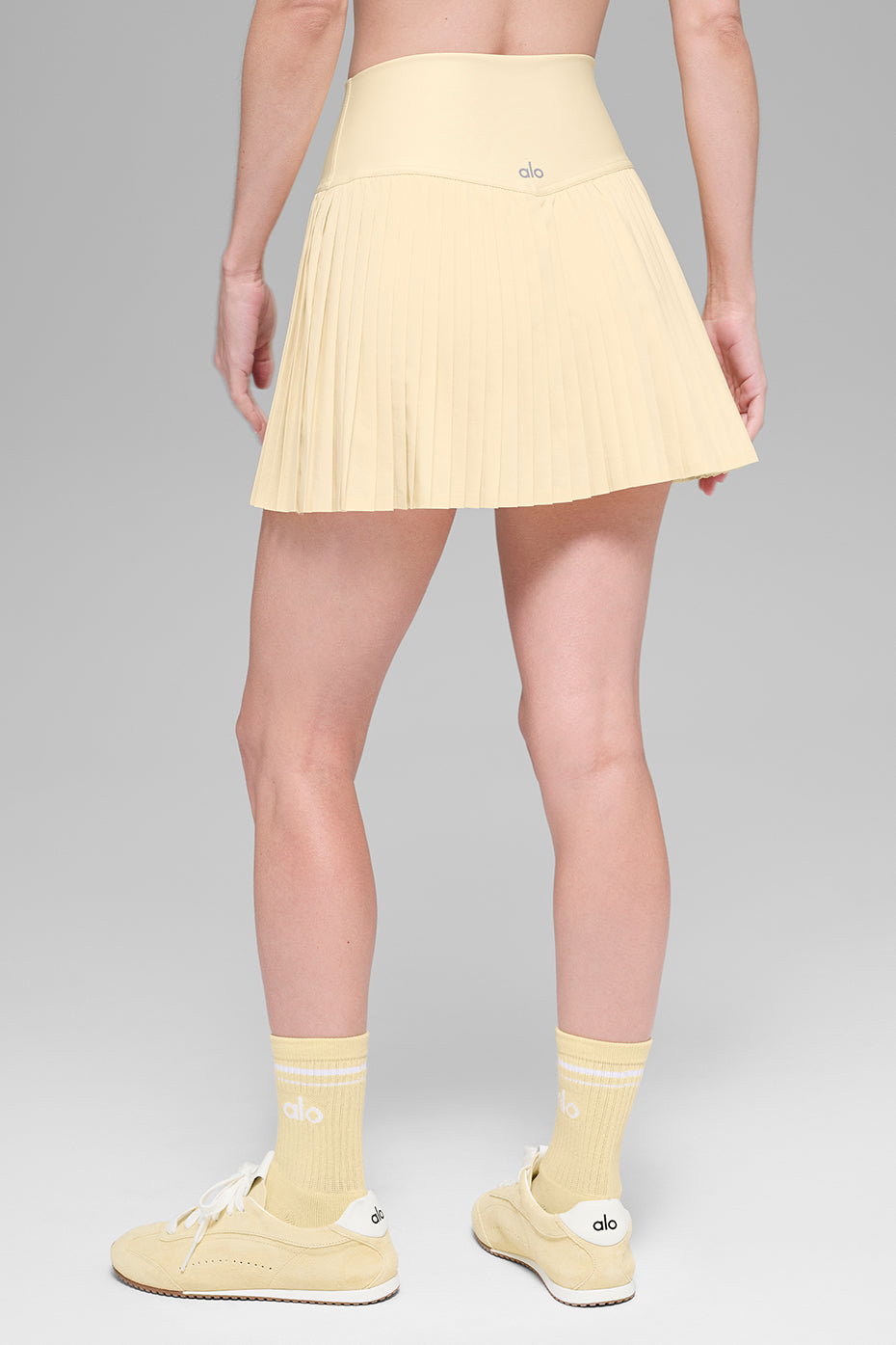 Grand Slam Tennis Skirt - Candlelight Yellow - Image 4
