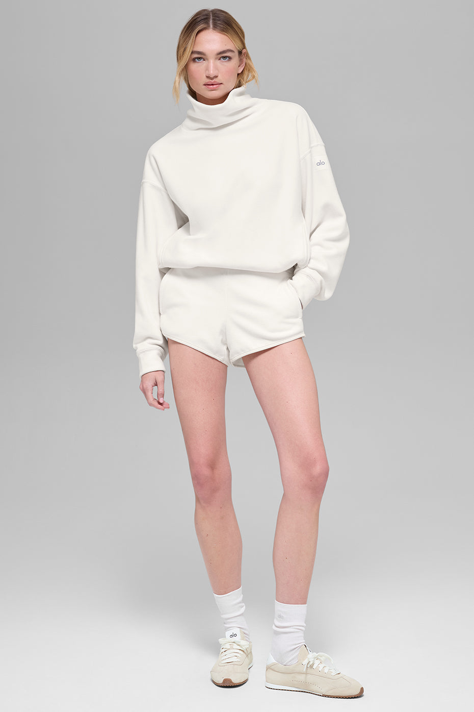 Polar Fleece Retreat Short - Ivory - Image 5