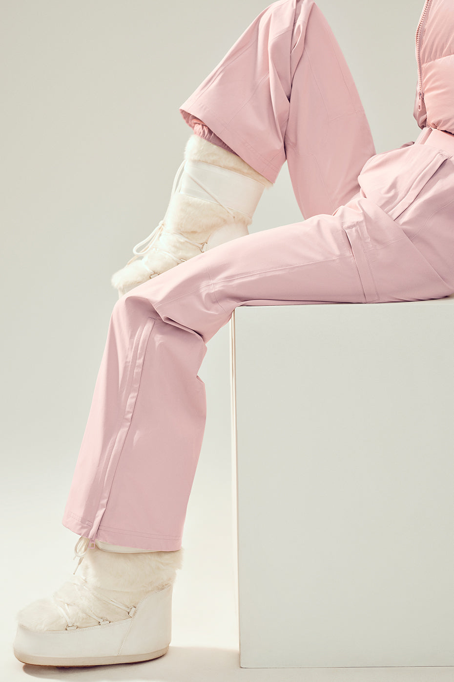 Polar Star Ski Suit - Pink Champagne - Image 5