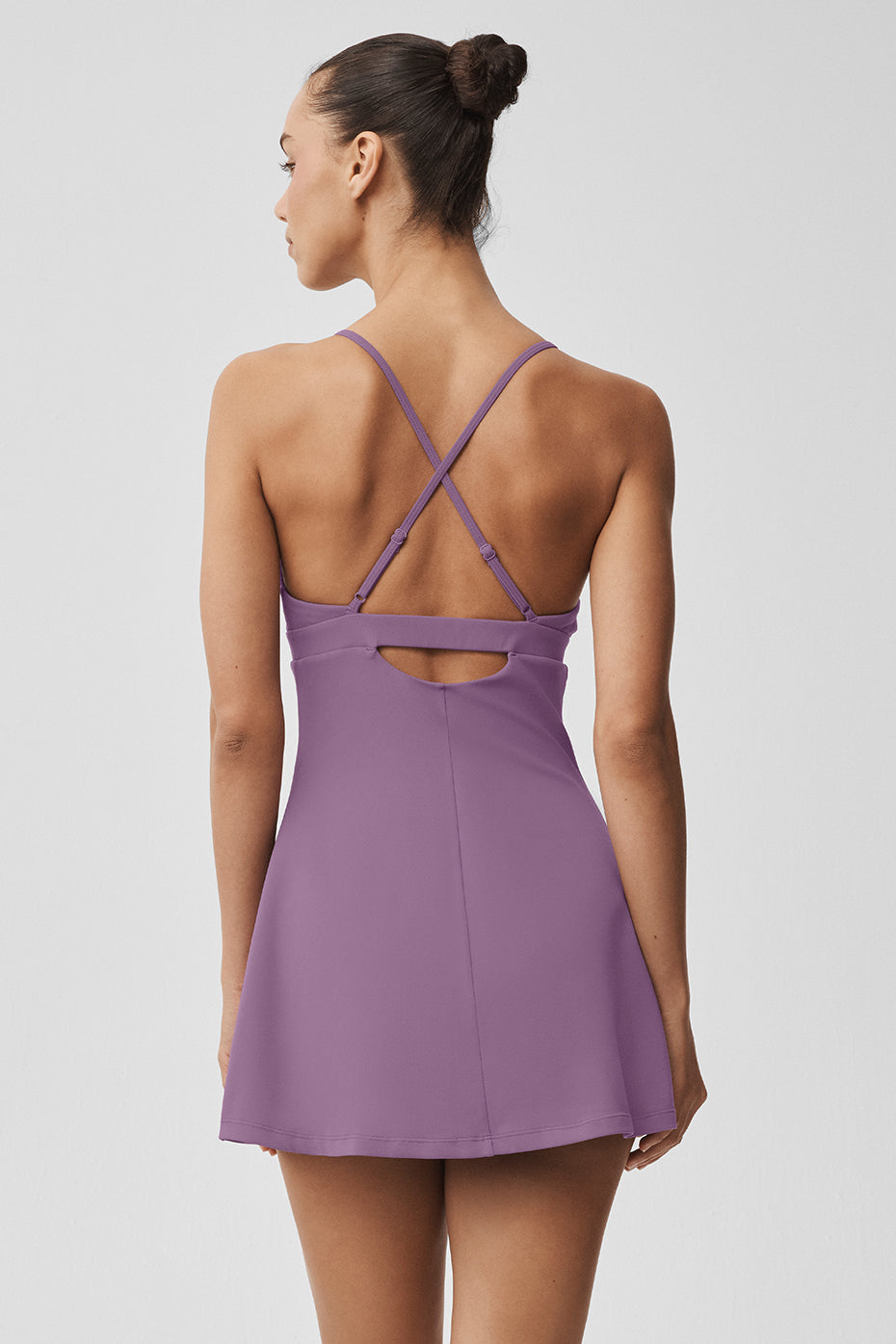 Airbrush Splendor Dress - Plum Kiss - Image 2
