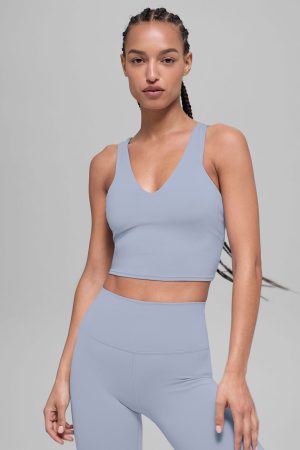 Airbrush Real Bra Tank - Winter Frost