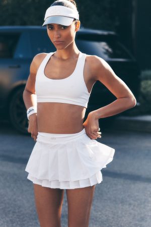 Airlift Advantage Racerback Bra - White