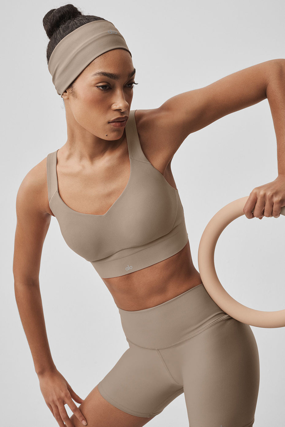 Airlift Endurance High-Impact Bra - Gravel