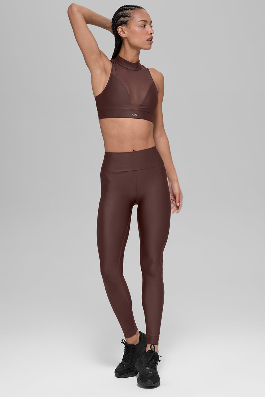 Airlift Mesh Infatuation Bra - Brownstone - Image 4