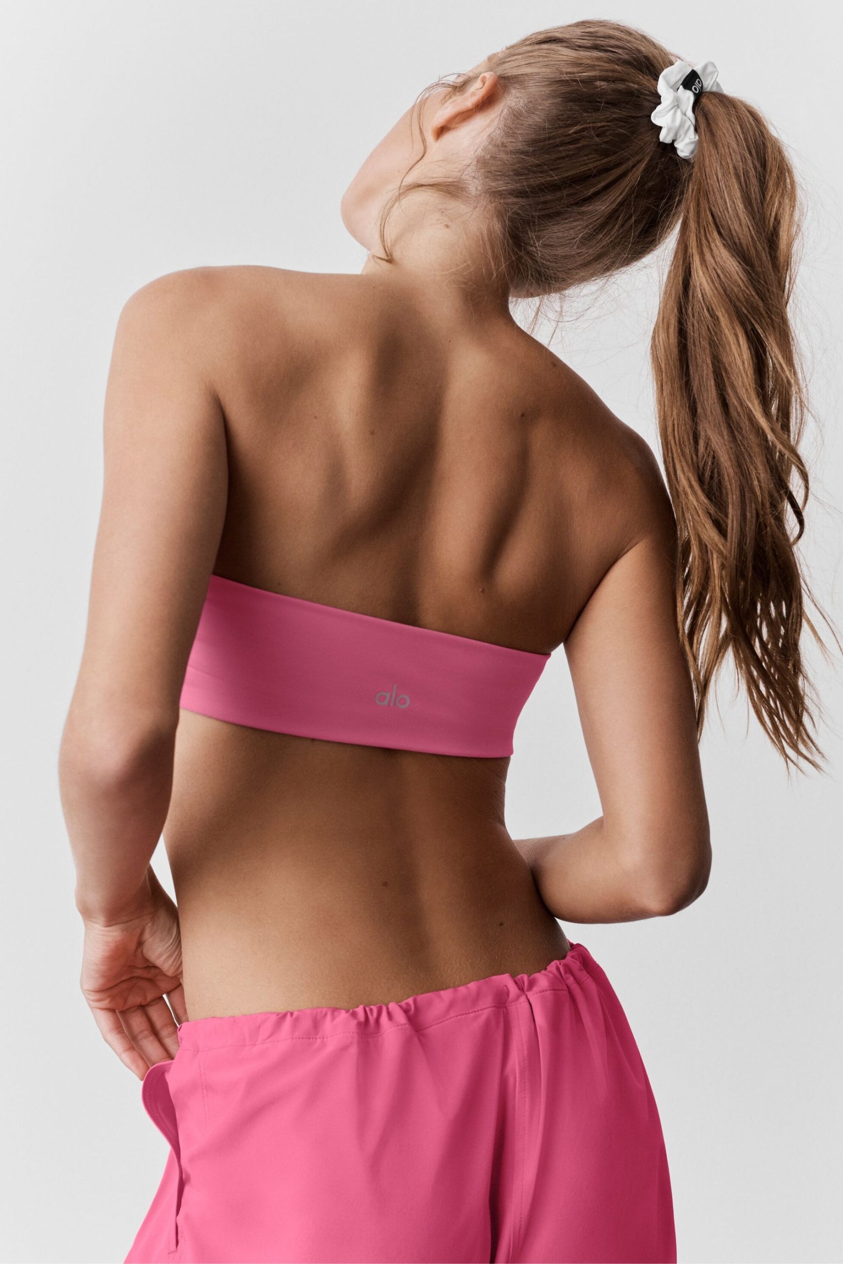 Airbrush Bandeau Bra - Paradise Pink - Image 2